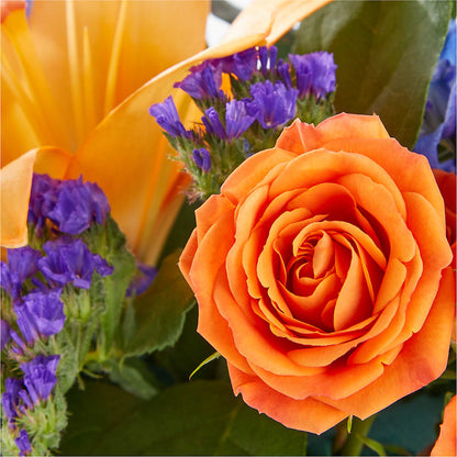 Radiant Citrus Box Bouquet – BECCA'S BLING AND BLOOMS, Millington TN