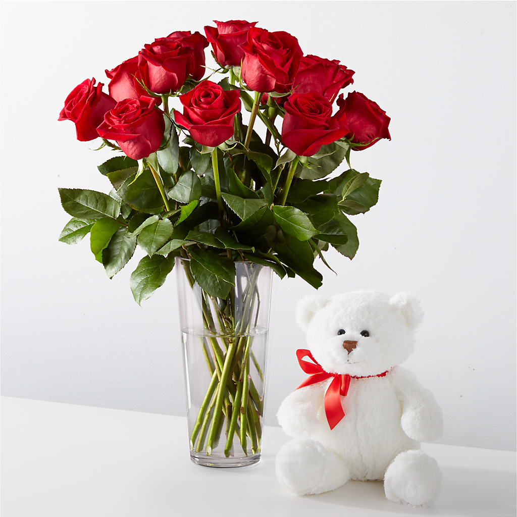 Romantic Long Stem Red Rose Bouquet Bundles – BECCA'S BLING AND BLOOMS, Millington TN