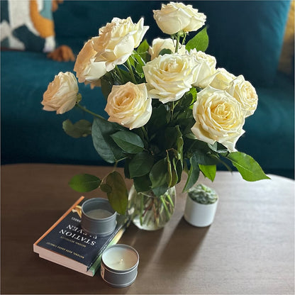 Long Stem Yellow Rose Bouquet – BECCA'S BLING AND BLOOMS, Millington TN