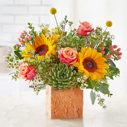 Sunflower Season Bouquet – BECCA'S BLING AND BLOOMS, Millington TN