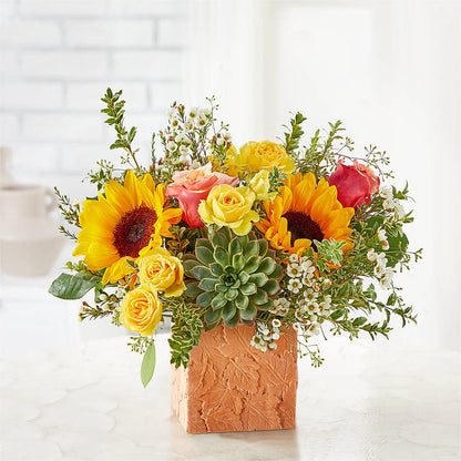 Sunflower Season Bouquet – BECCA'S BLING AND BLOOMS, Millington TN