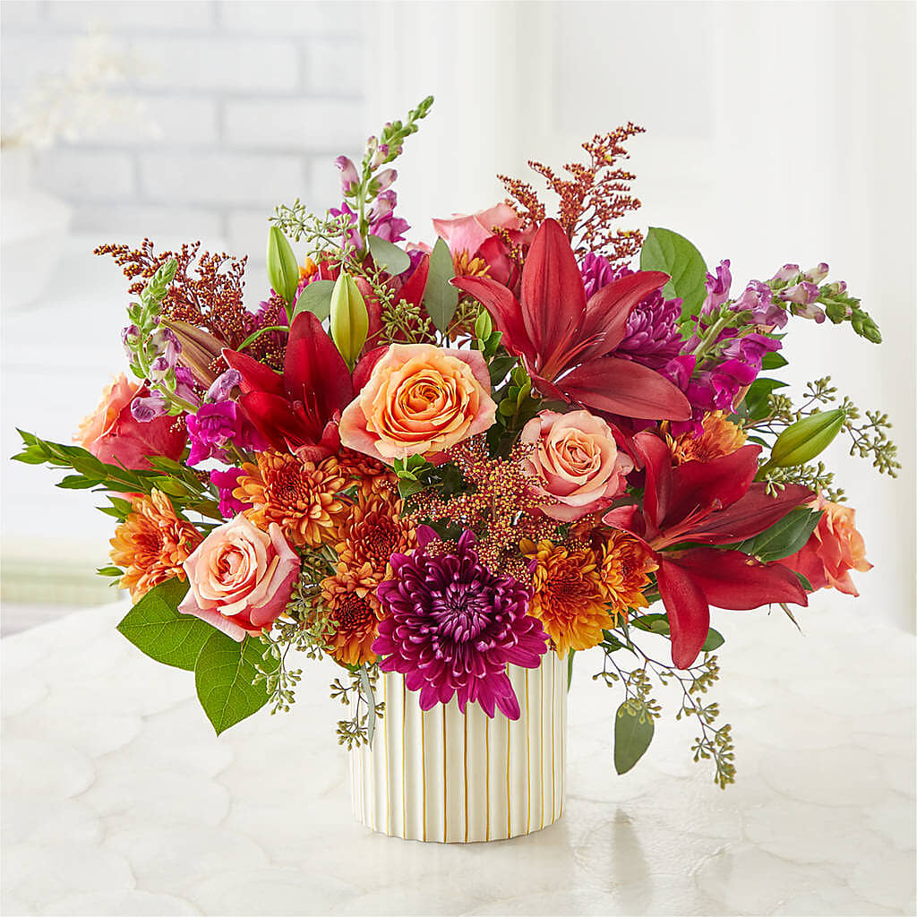 Burgundy Landscape Bouquet – BECCA'S BLING AND BLOOMS, Millington TN
