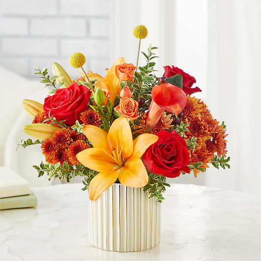 Scarlet Skies Bouquet – BECCA'S BLING AND BLOOMS, Millington TN
