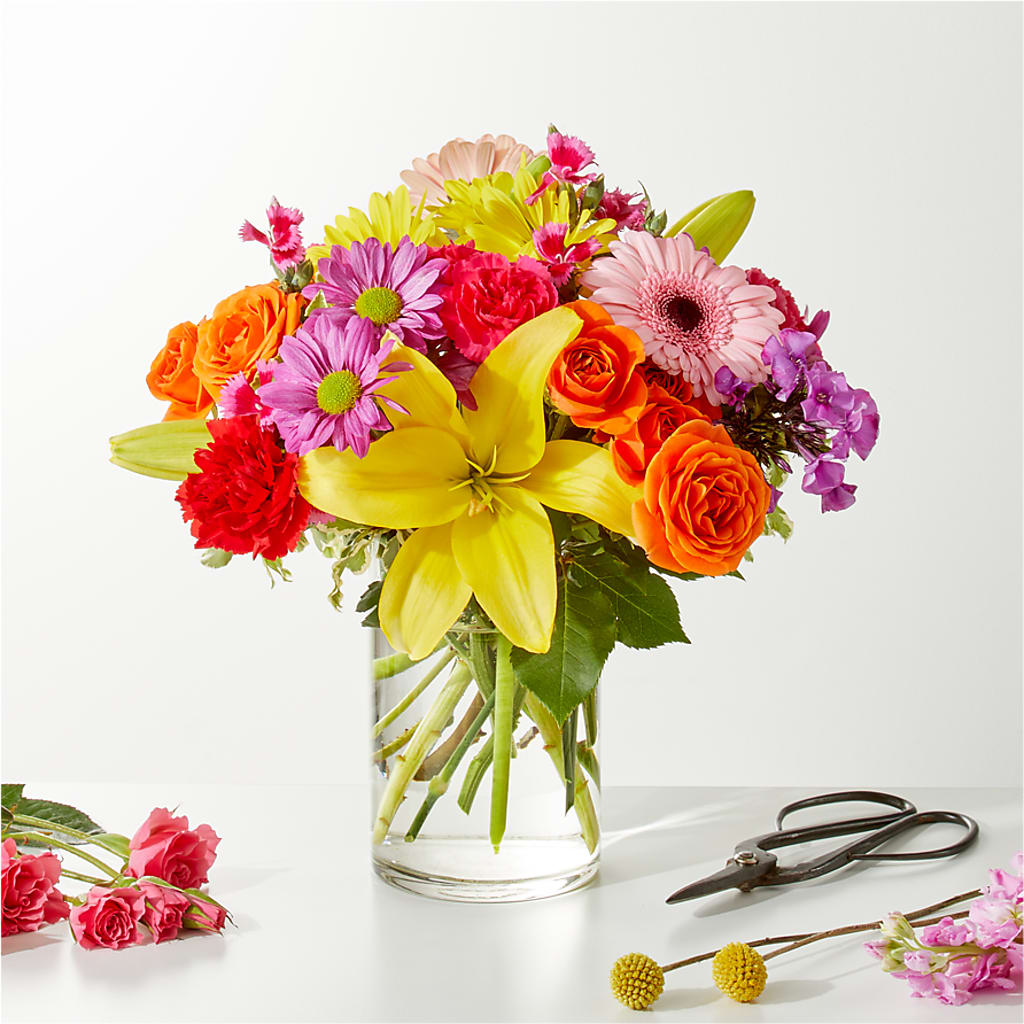 Cue the Confetti - A Florist Original – BECCA'S BLING AND BLOOMS, Millington TN