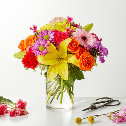 Cue the Confetti - A Florist Original – BECCA'S BLING AND BLOOMS, Millington TN