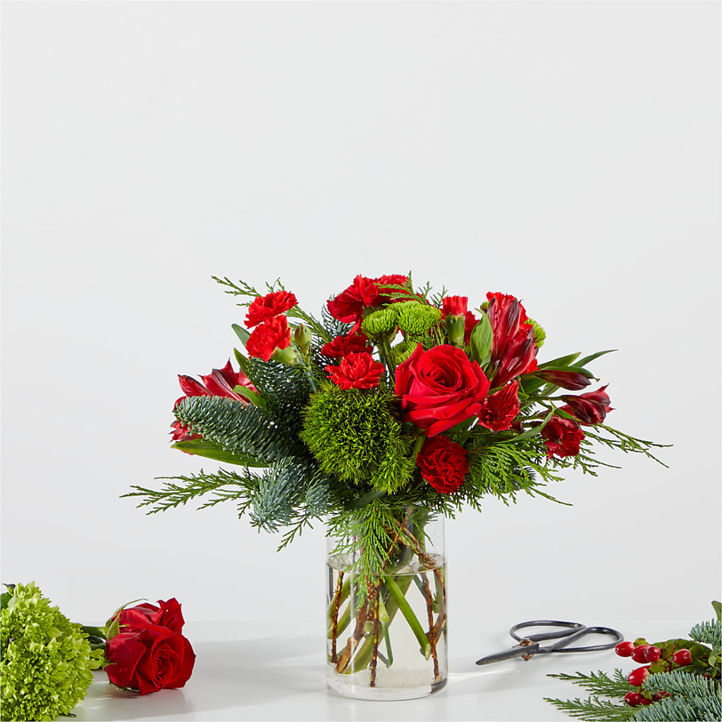 Merry Moment Bouquet – A Florist Original – BECCA'S BLING AND BLOOMS, Millington TN