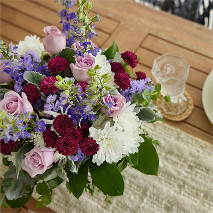 Violet Frost Bouquet – BECCA'S BLING AND BLOOMS, Millington TN