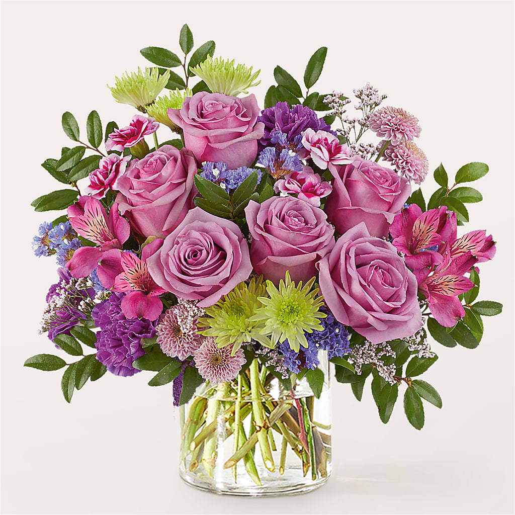 Glass Half Full Bouquet – BECCA'S BLING AND BLOOMS, Millington TN