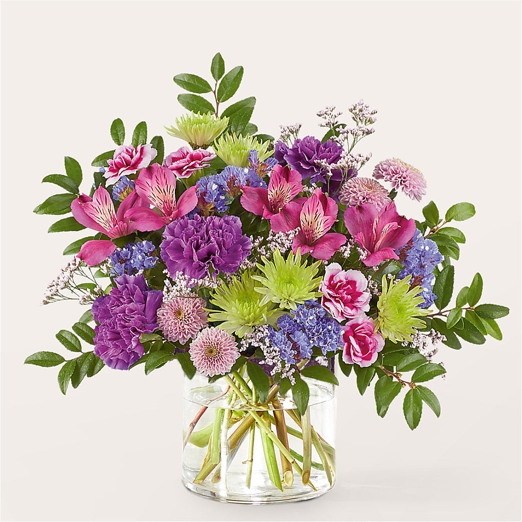 Glass Half Full Bouquet – BECCA'S BLING AND BLOOMS, Millington TN