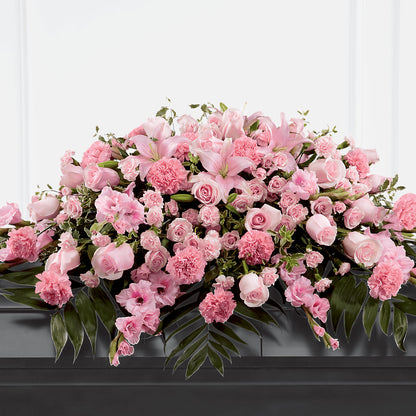 Garden of Comfort Casket Spray (Standard) – BECCA'S BLING AND BLOOMS, Millington TN