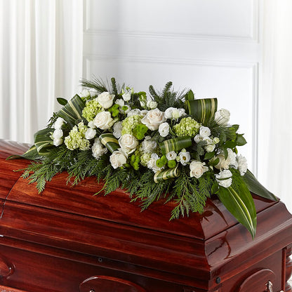Hopeful Gesture Casket Spray – BECCA'S BLING AND BLOOMS, Millington TN