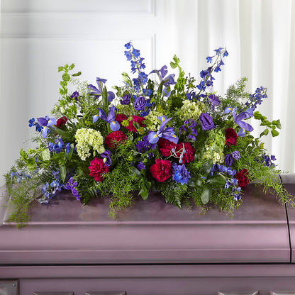 Always Treasured Casket Spray – BECCA'S BLING AND BLOOMS, Millington TN