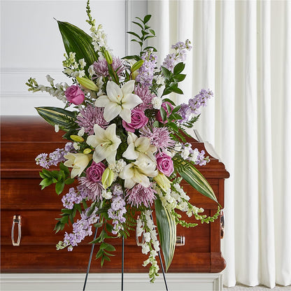 Grateful Hearts Standing Spray – BECCA'S BLING AND BLOOMS, Millington TN