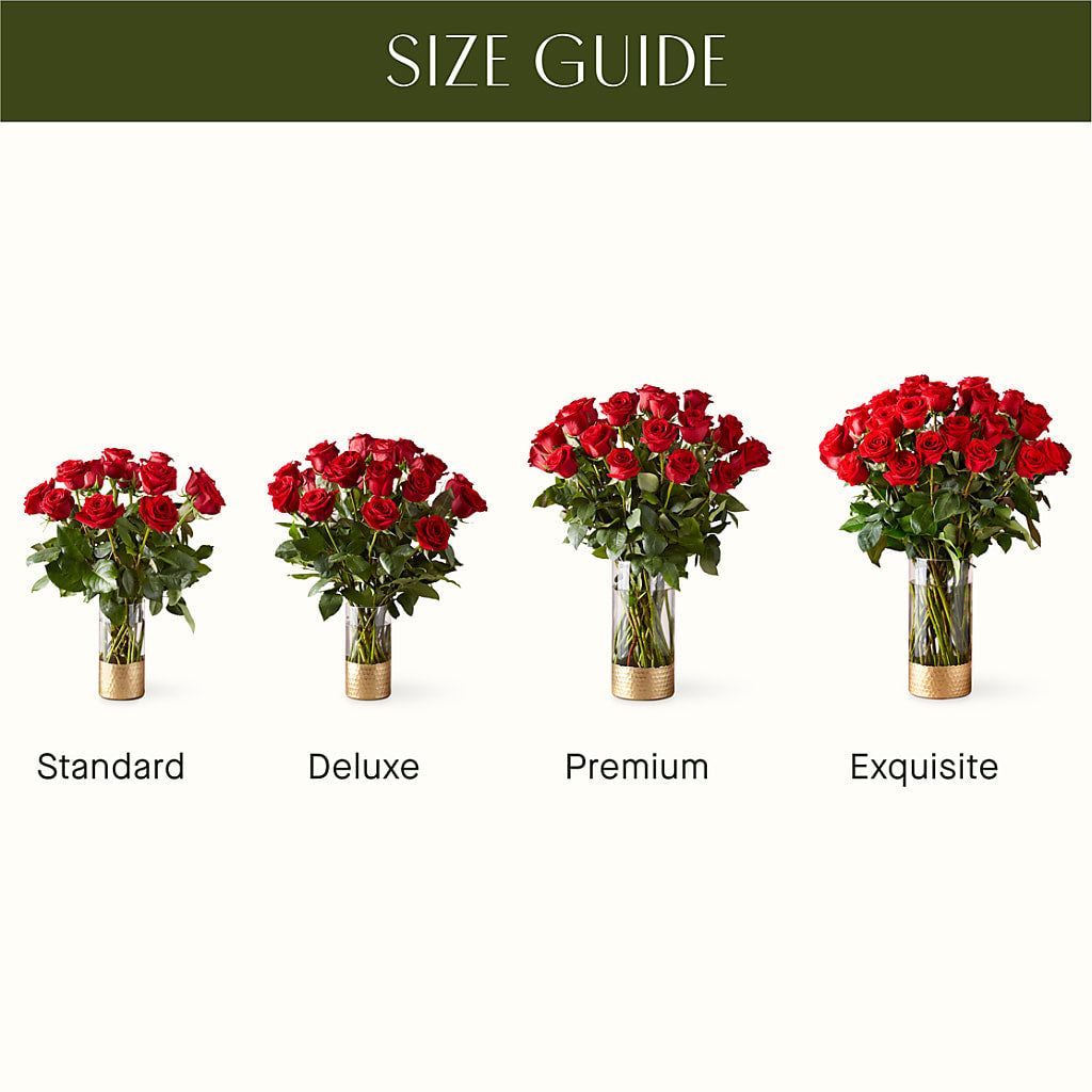 Classic Love Red Rose Bouquet – BECCA'S BLING AND BLOOMS, Millington TN