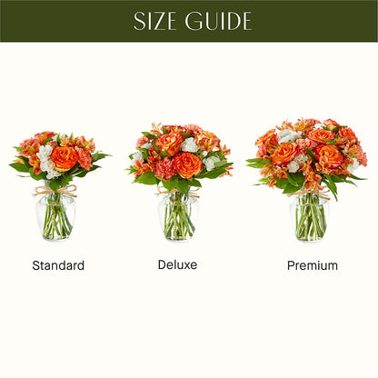Apricot Glow Bouquet – BECCA'S BLING AND BLOOMS, Millington TN
