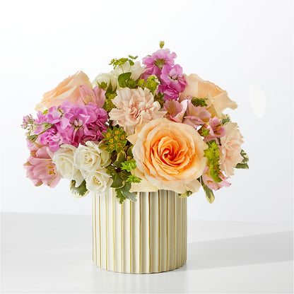 Paradise Bouquet with Ivory Vase – BECCA'S BLING AND BLOOMS, Millington TN