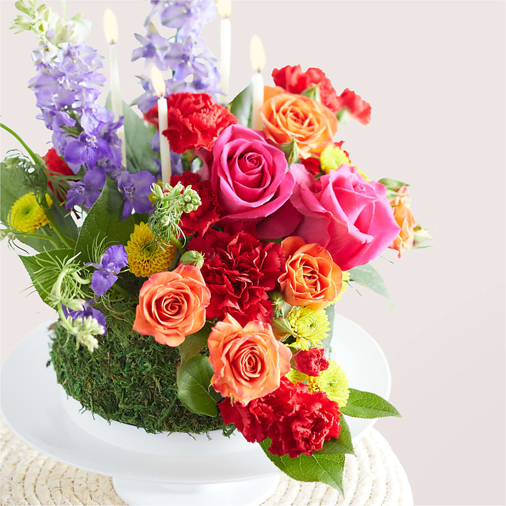 Best Year Yet Floral Cake – BECCA'S BLING AND BLOOMS, Millington TN