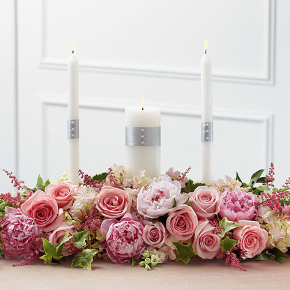 Worldwide Romance Unity Candle Arrangement – BECCA'S BLING AND BLOOMS, Millington TN